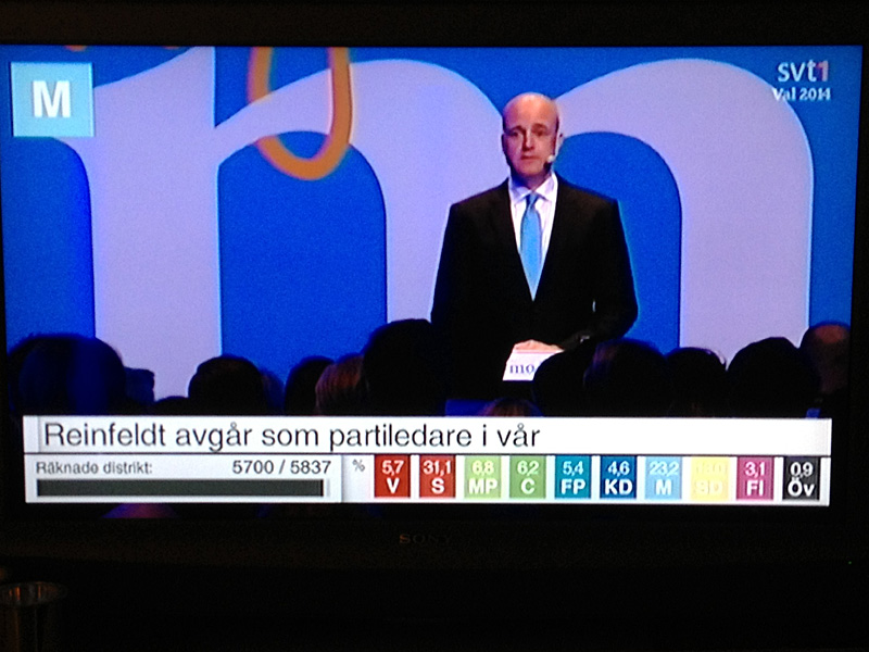Besked Fredrik Reinfeldt