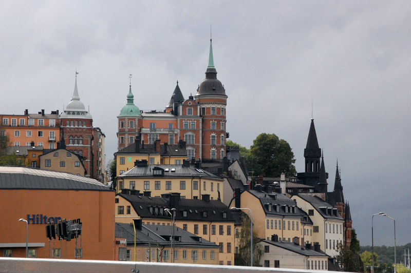 Stockholm vid katarinahissen