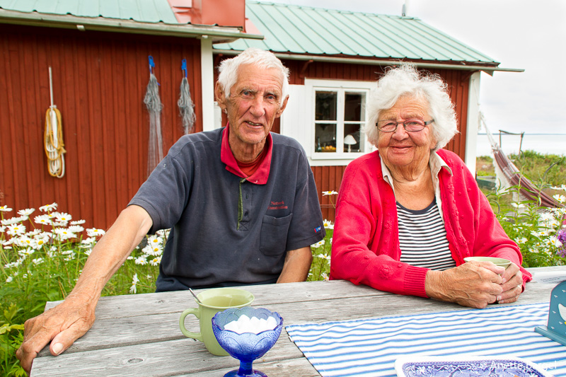 Äkta par på Pite Rönnskär